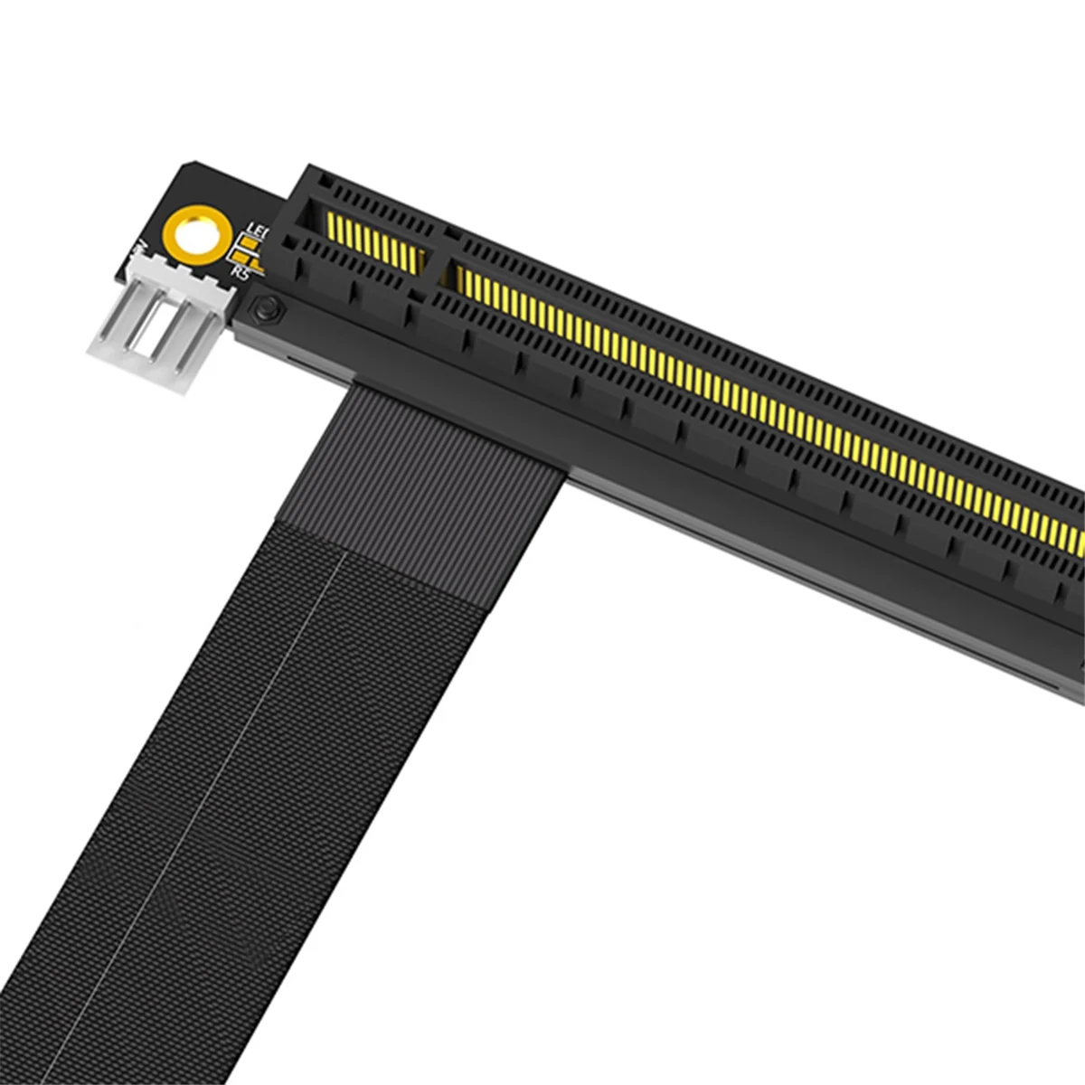 AT87-M.2 NGFF Key M — PCI-E 16x Карта адаптера Riser для видеокарты, удлинительный кабель Nvme — PCI-Express 16X (правый направление)