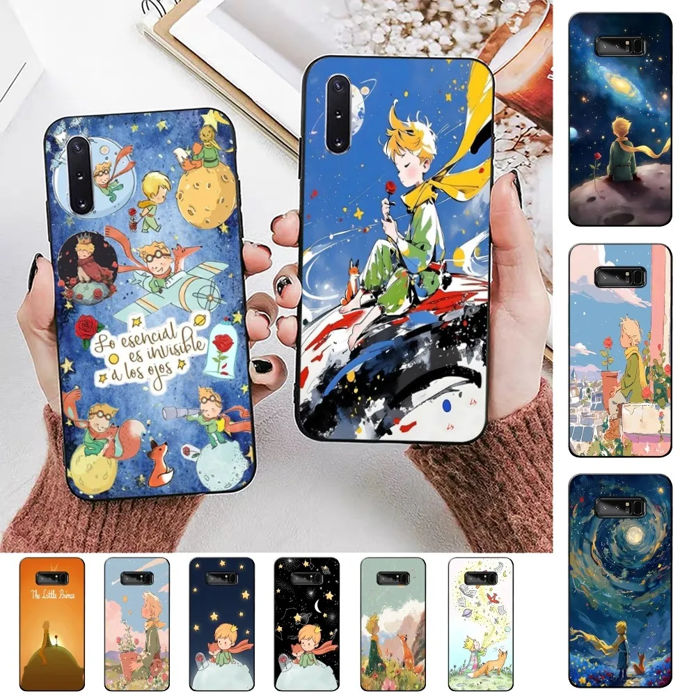 2024 New Ins L-Little P-Prince Phone Case For Samsung Note 8 9 10 20 Pro Plus Lite M 10 11 20 30 21 31 51 A 21 22 42 02 03