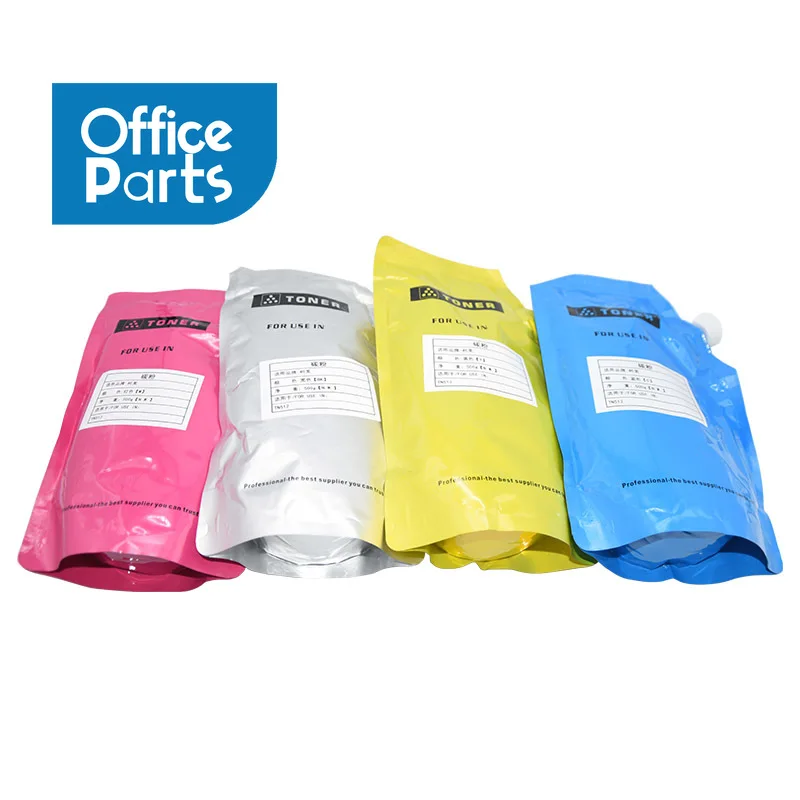 

4PCS/Set TN619 CMYK1.1kg TN Toner Powder For Konica Minolta C 1060 2070 3070 3080 1070 2060 C1060 C1070 Toner Cartridge