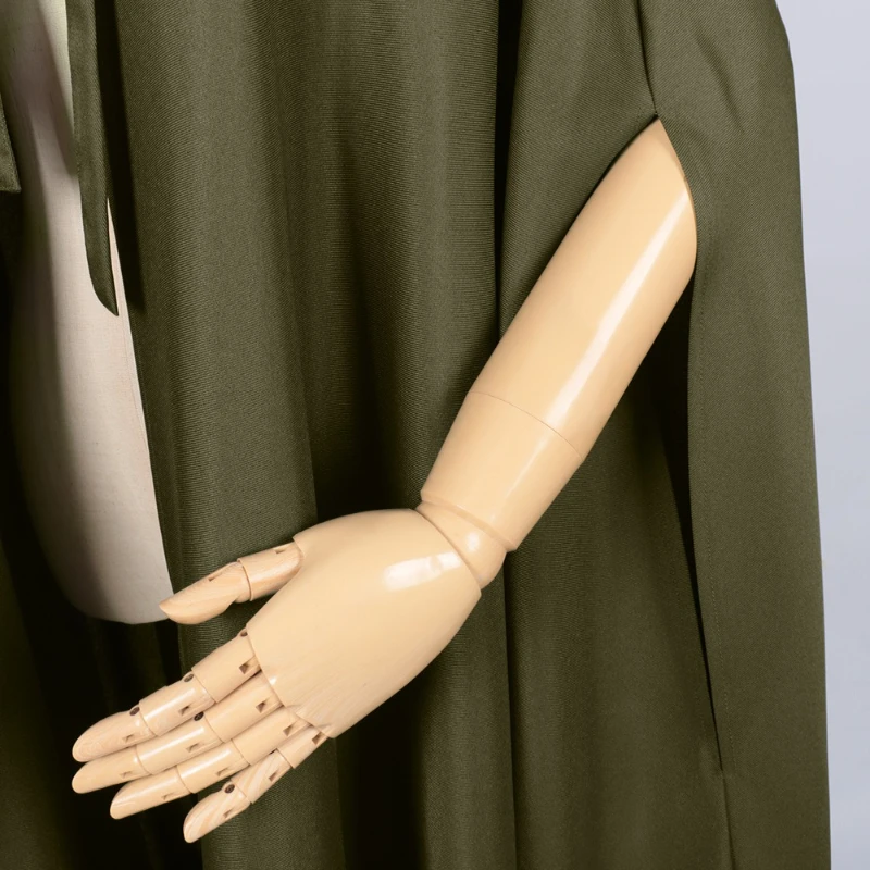 كيب بقلنسوة جديد من القرون الوسطى لعام 2025 للرجال والنساء، عباءة الهالوين COS ذات اللون الصلب الراهب غريم ريبر للجنسين مقاس واحد يناسب الجميع #6