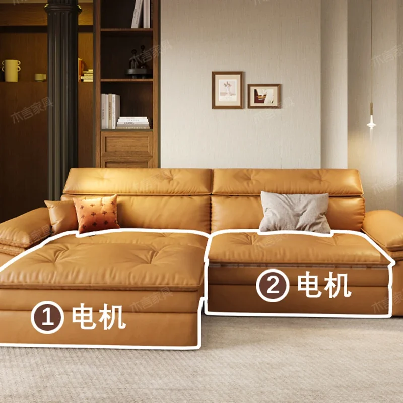 Lounge Electric Nordic Sofa Convertible Portable Luxury Leather Couch Bed Designer Italian Modern Bedroom Nordic Home Furniture