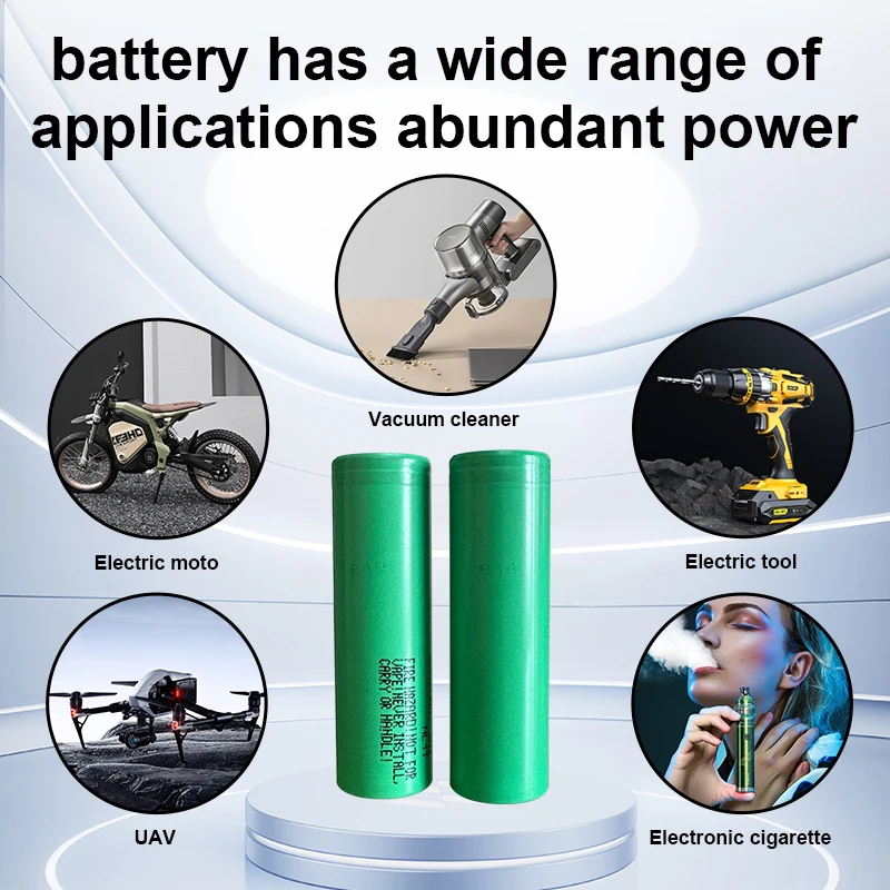 New 5000mAh Li ion battery cells 18650 lithium-ion battery flashlight rechargeable battery for power tool use