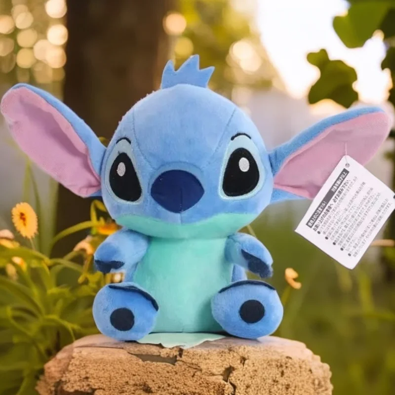 18Cm Disney Stitch plush doll cartoon plush doll model anime toy baby Kawai children's birthday gift anime plush plush toys
