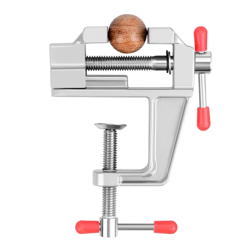 Imagem -03 - Mini Torno Multifuncional para Bancada Miniatura de Alumínio Joalheiros Pequenos Grampo Hobby na Mesa Alicata Plana 3.5 mm