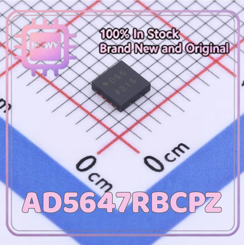 (2/20 Pieces) AD5647RBCPZ 5647RB LFCSP-10 Digital-to-Analog Converter Factory Wholesale Cheap Electronic Component Fast Shipping