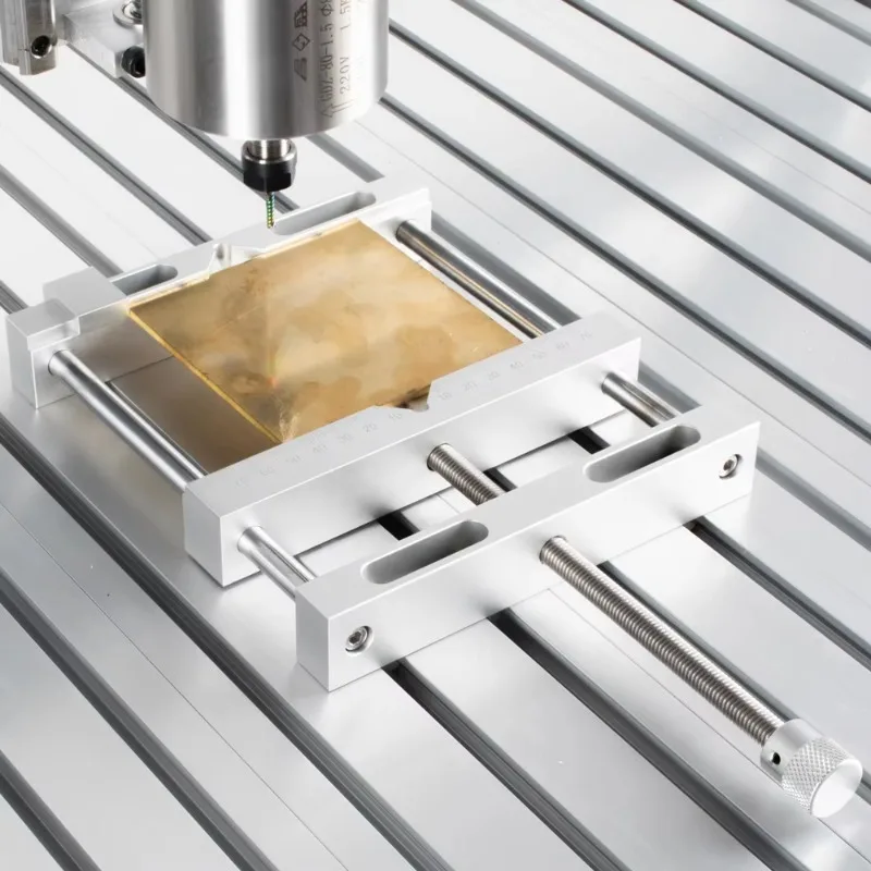 سبائك الألومنيوم كماشة مسطحة آلة طحن مقاعد البدلاء الحفر نائب المشبك، آمنة وموثوقة ودائمة