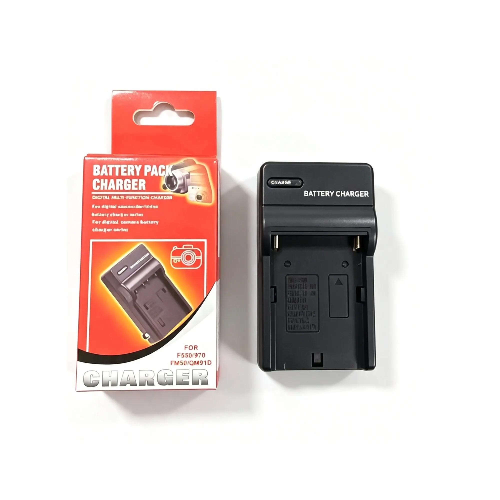 Multifunction Lithium-Ion Battery Charger for F550 F750 F970 Fm50 Qm91D Cameras Travel Charger