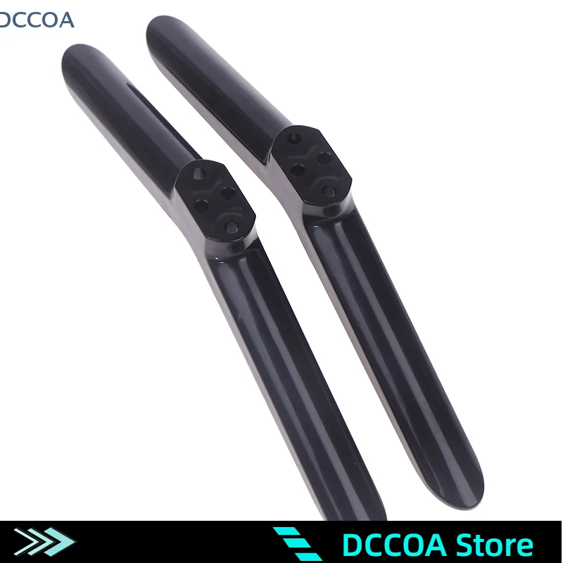 1Pair Televisions Tabletop Base Stand Legs Pedestal Stand Replacement Mount Leg Plastic Legs Feet Universal Pedestal Foot