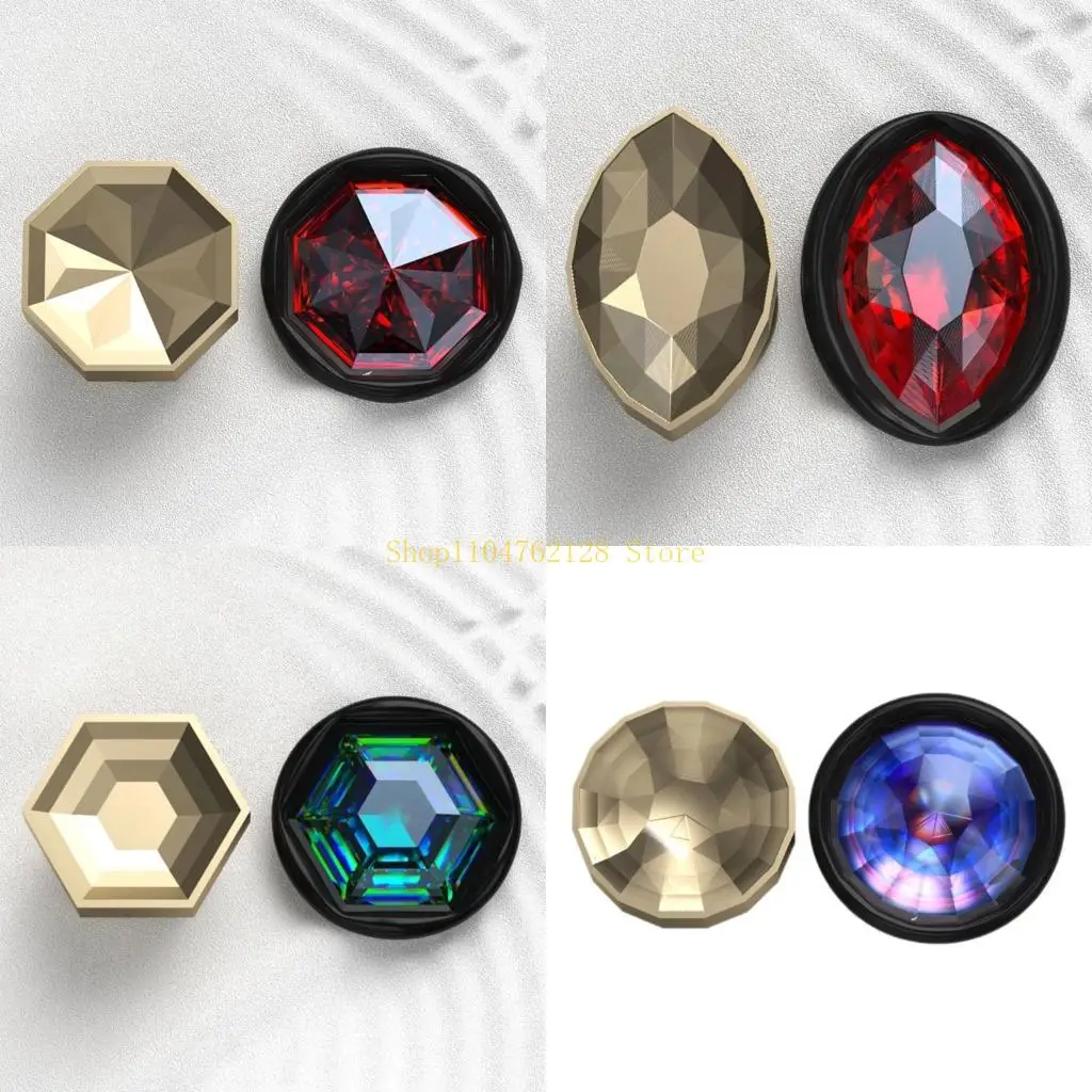 

Irregular Crystal Stone Seal Stamp for Seal Envelope Invitations best sale