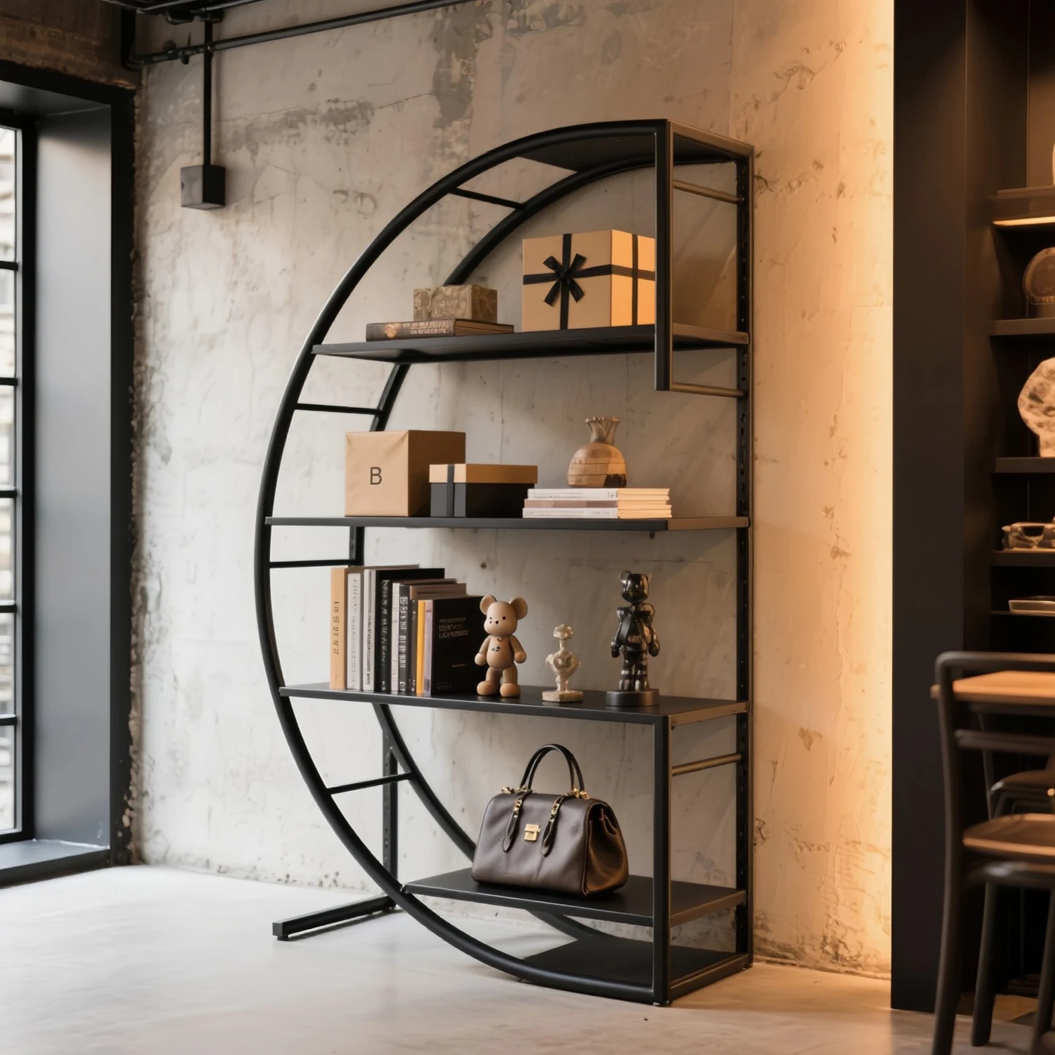 

Cosmetics Display Cabinet Beauty Salon Nail Art Barber Shop Product Display Cabinet Maternal and Infant Shelf Office Sample Shel