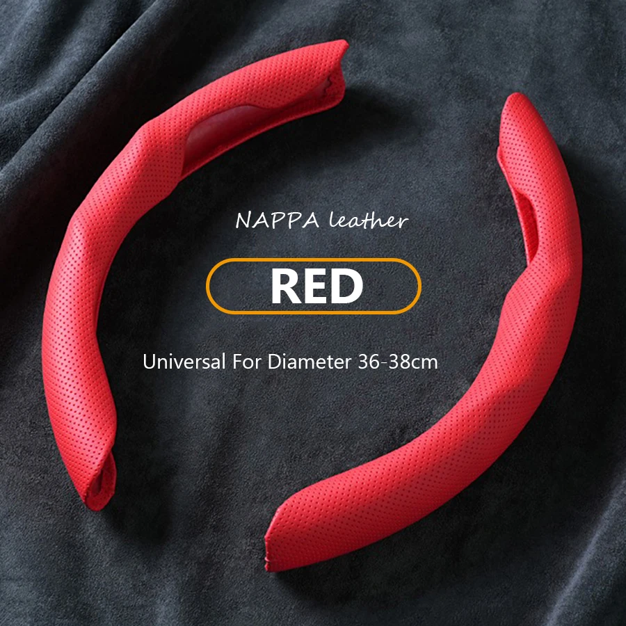 

2PCS NAPPA Car Steering Wheel Covers Booster Cover For KIA Sportage R GT Stinger Sorento Ceed Cerato Forte Niro Soul Sonata