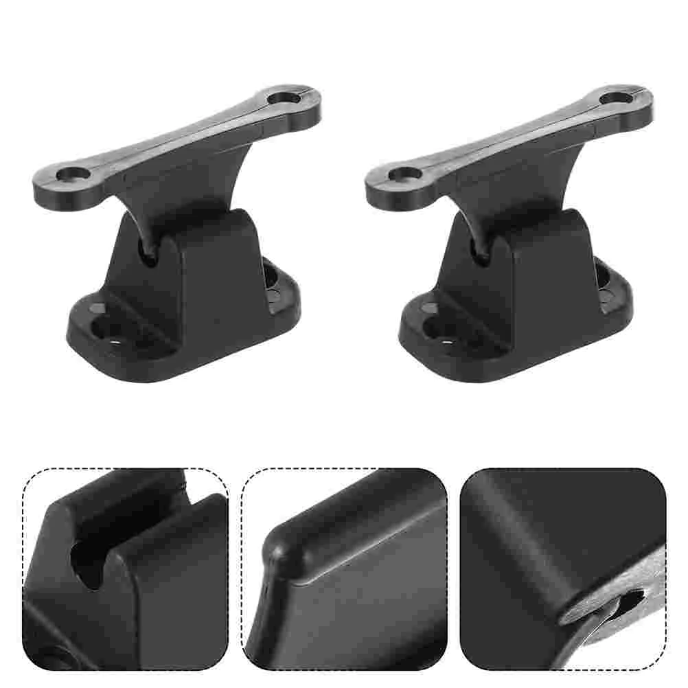 2 Pcs T-shaped Warehouse Door Suction Socket Holder Catch RV Stop Screen Nylon Travel Retainer Retaining Tool