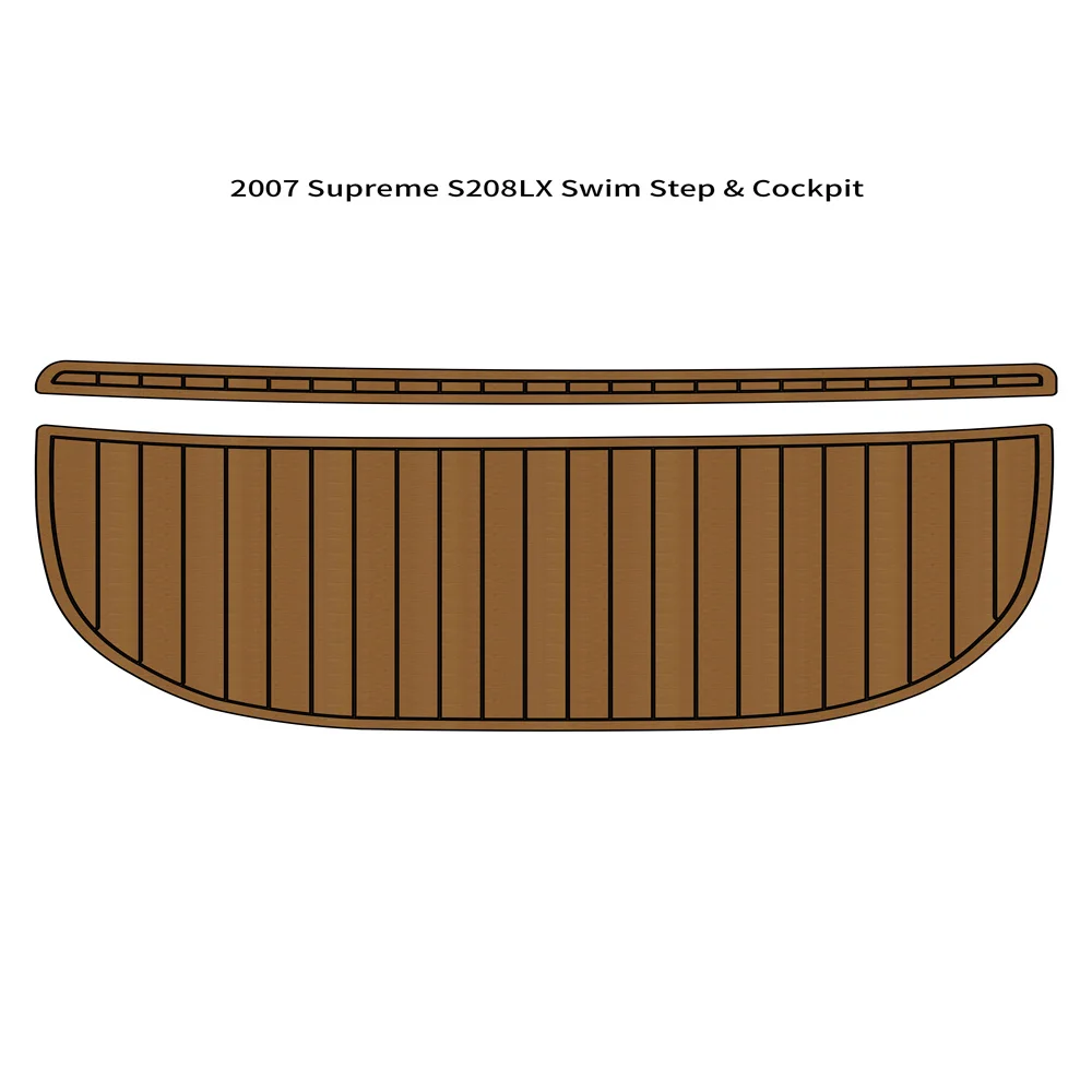 

2007 Supreme S208LX Swim Step Platform Pad Boat EVA Foam Teak Deck Floor Mat