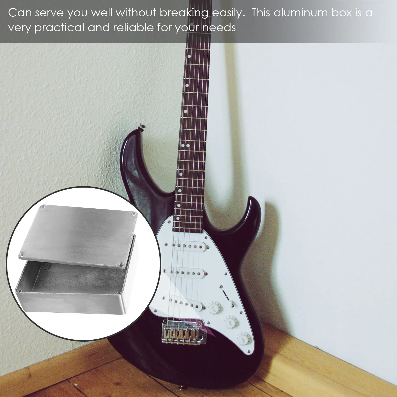 

Алюминиевый корпус для гитарных эффектов, прочный литой корпус для гитарных педалей и стомпбоксов, запчасти для музыкальных инструментов