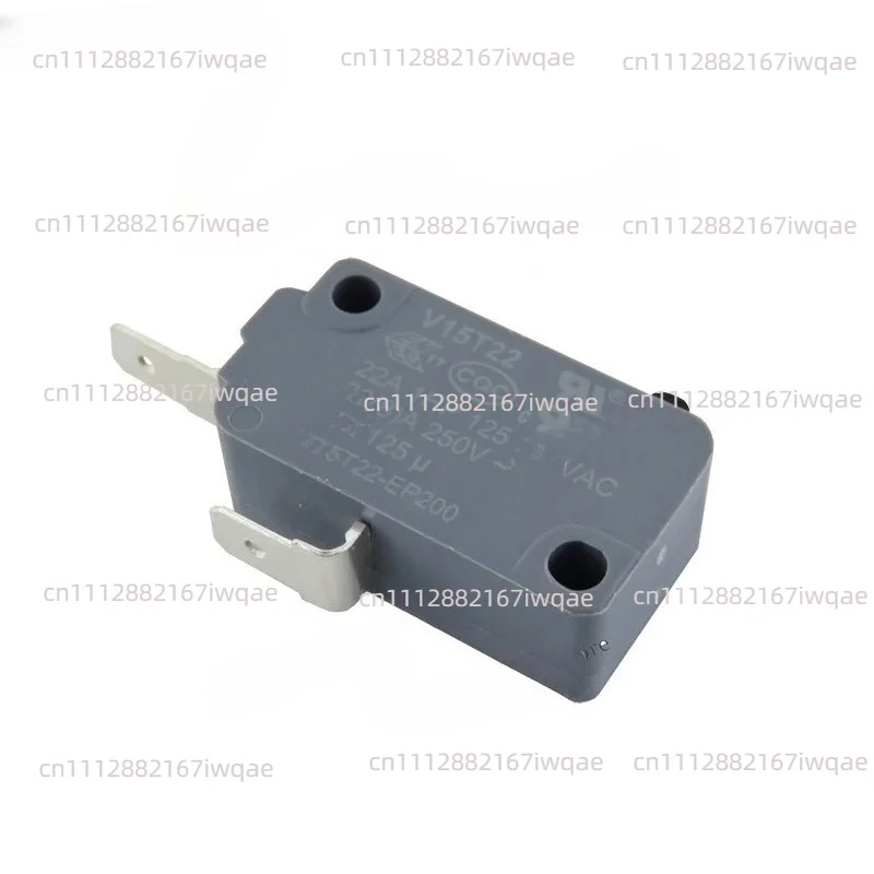 5PCS Micro Switch V15T22 2-pin 22A NC or NO Suitable for washing machines, microwave ovens, rice cookers