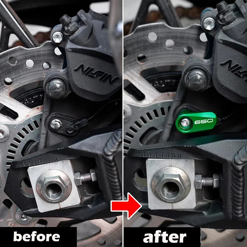 غطاء حماية مستشعر ABS للعجلة الخلفية الأمامية للدراجات النارية لـ KAWASAKI Z 900 650 400 Z650 Z400 Ninja NINJA650 Z900 RS SE