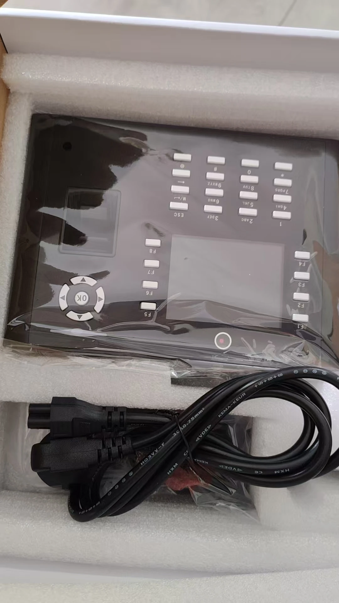 5 UF100plus azul + Español + ID + WIFI + ADMS | 5 iClock680 + Español + ID + WIFI + ADMS | Enchufe EE.UU., 120V, 60Hz 123