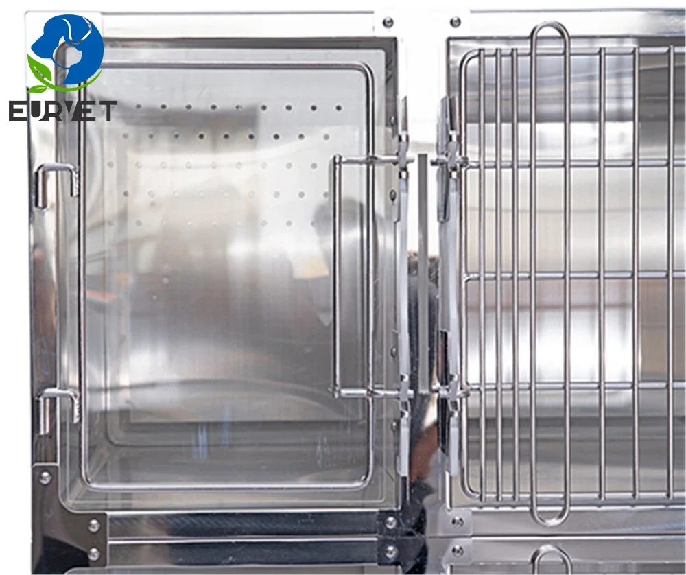 EUR PET Superior Quality 3 Layers Cat Cage Veterinary Equipment Best Selling Veterinary Hospital Cage Sets