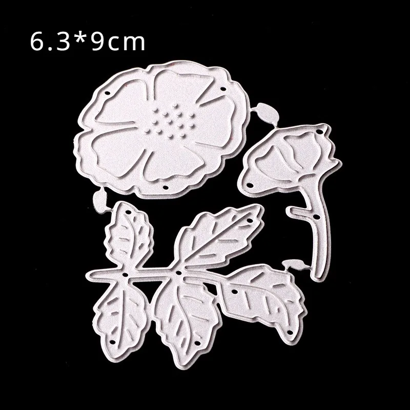 Lace Flower Metal Cutting Dies Scrapbooking Album Paper Cards Decorative Crafts Embossing Die Cuts