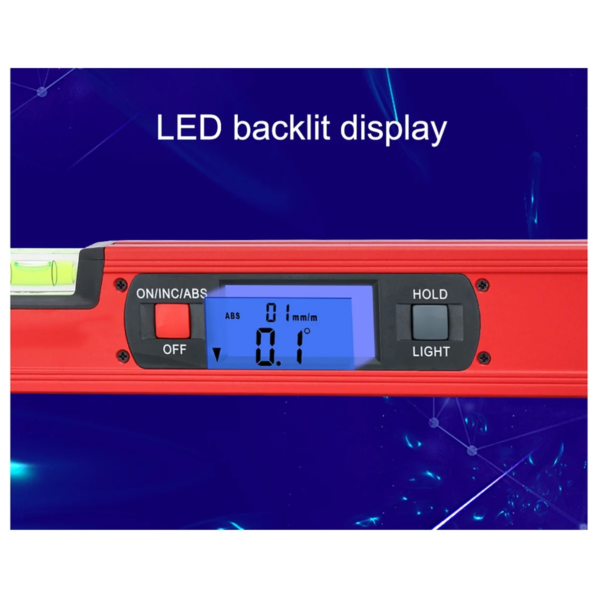 

A83Z Digital Spirit Level Bubble Magnetic Electric Level 360 Degree Angle Finder Protractor Horizontal Scale Ruler