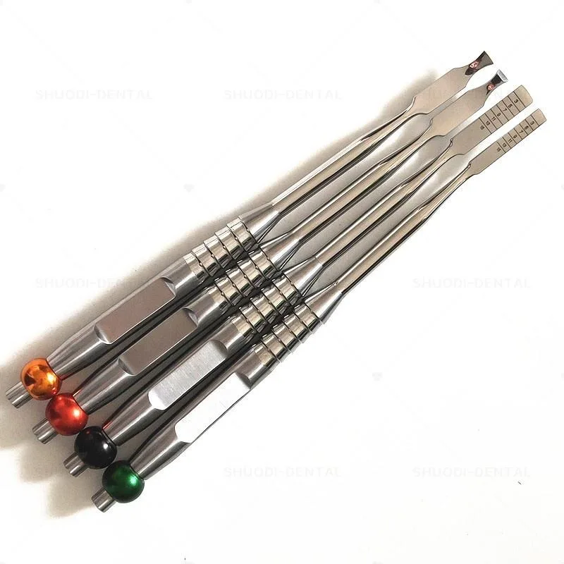 4 Pcs Set Lab Stainless Steel with Graduated Planting Repair Tool, Separator Tool