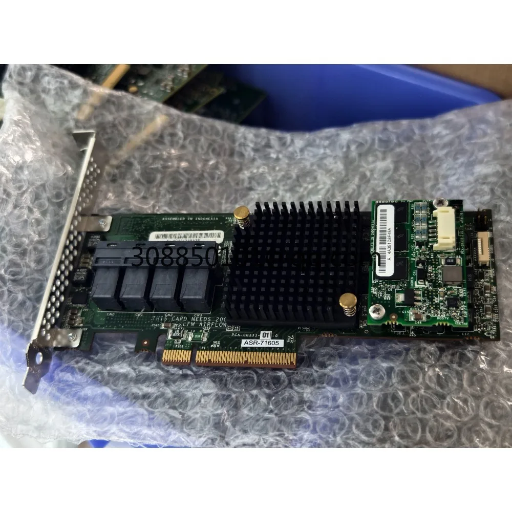 Equipped with fan 12G 3008 direct card external 8644 2308HBA card 6G RAID iT iR mode