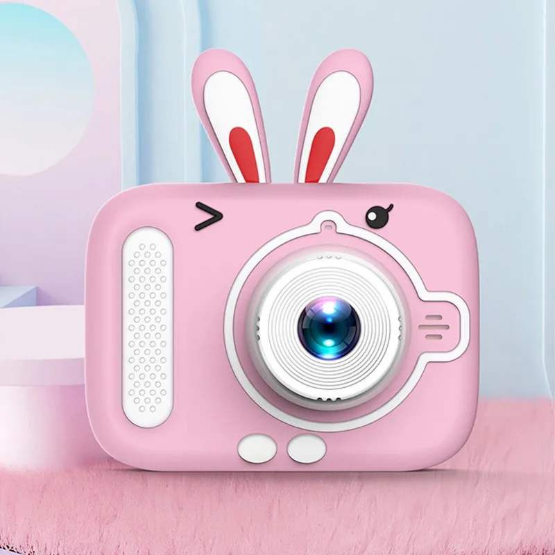 Kids Digital Camera Toys for Girls Boys Cartoon Children Digital Camera Instant Print 1080P HD Screen Outdoor Toys Birthday Gift