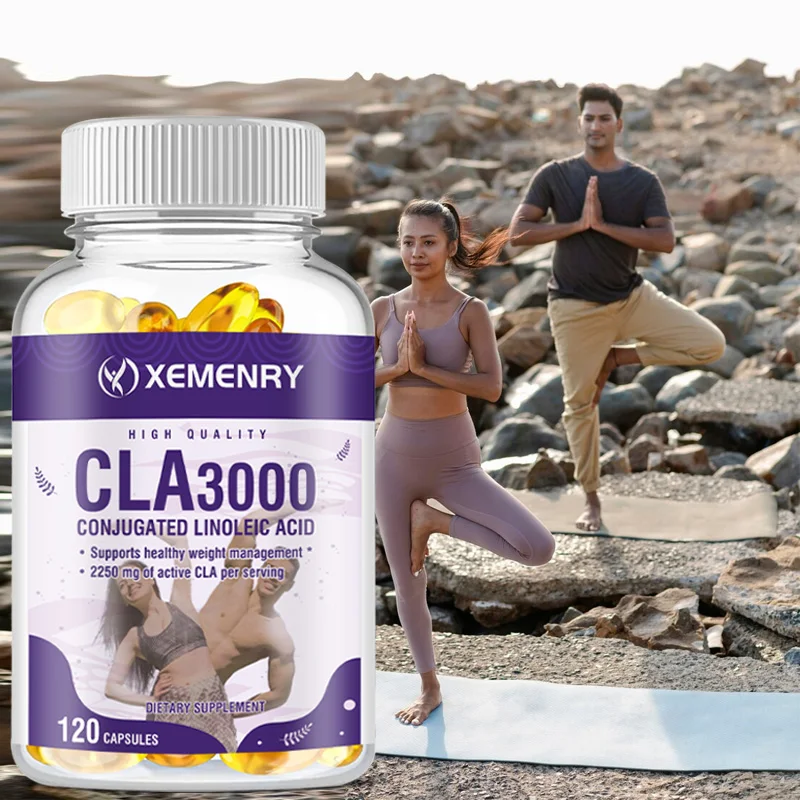 CLA 3000mg Supplement - Increase Muscle Strength, Promote Healthy Weight Management, and Improve Digestion and Absorption