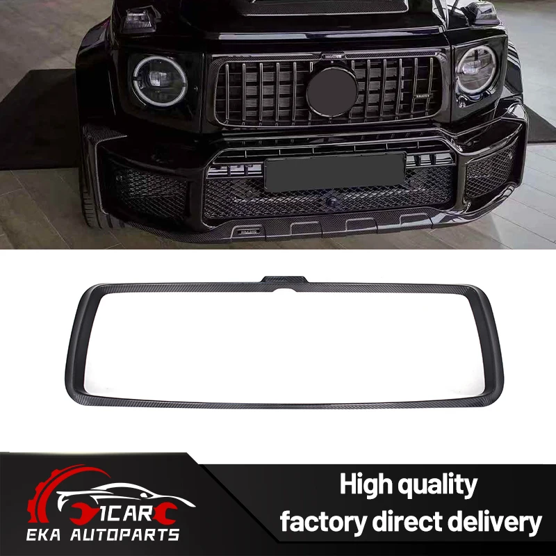 For BENZ G Class Dry Carbon  Grille Frame 2025y G63 B Style Dry Grille Decorative Frame Automotive Additional Components