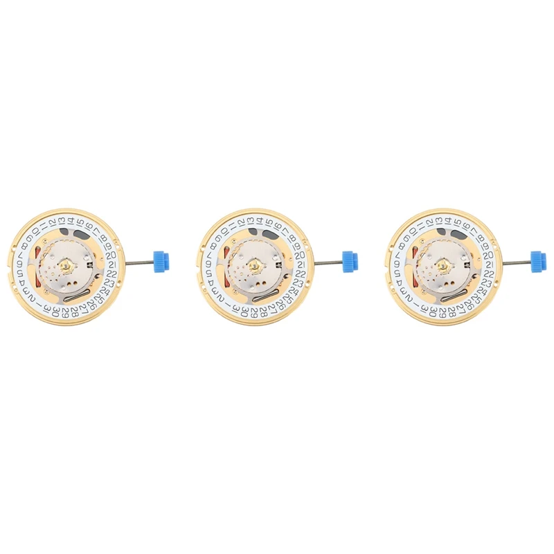 

3X Swiss For ETA F06.111 And F06.115 Watch Quartz Movement Date At 3' Watch Repair Parts And Adjusting Stem