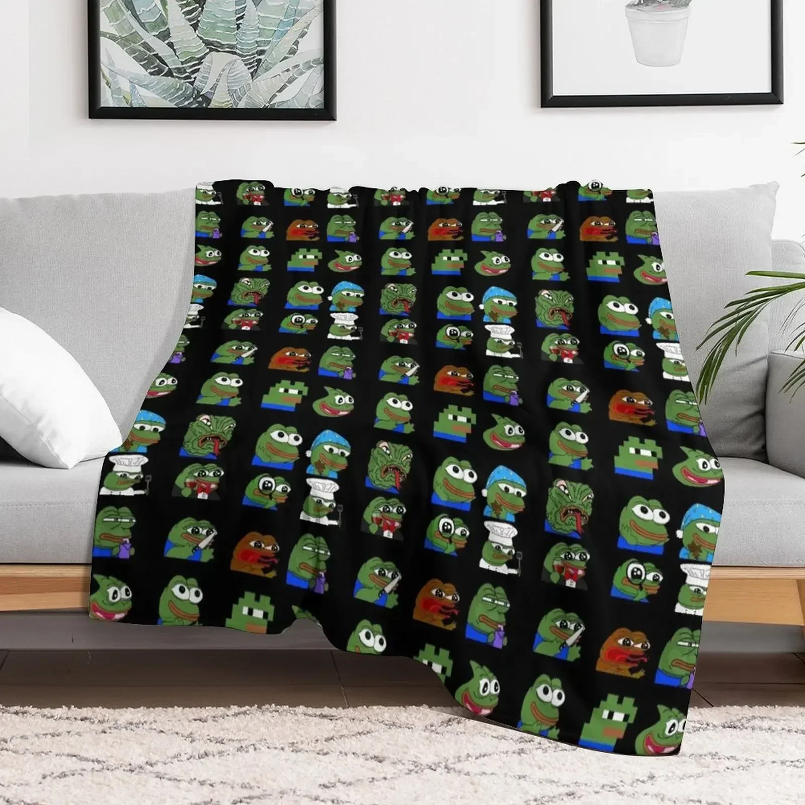 pepe peepo variety set (12 pepes edition) Throw Blanket Kid'S halloween Blankets