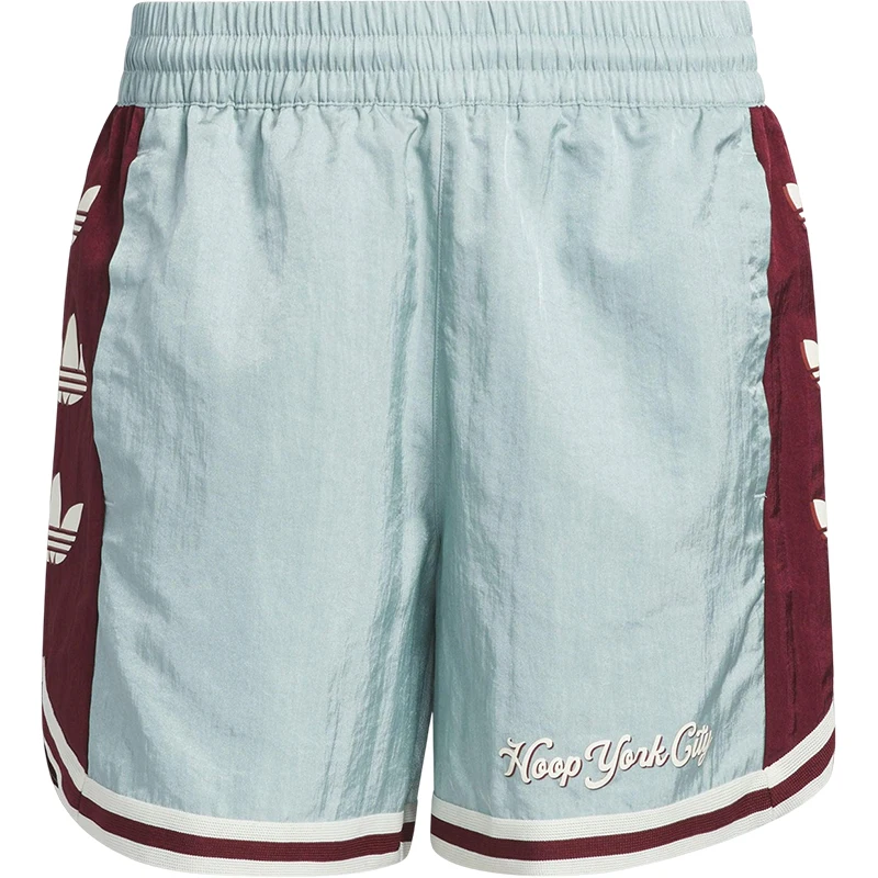 Adidas Oficial Genuíno Três Listras Masculino e Feminino Moda Casual Tecido Shorts Esportivos JC5970