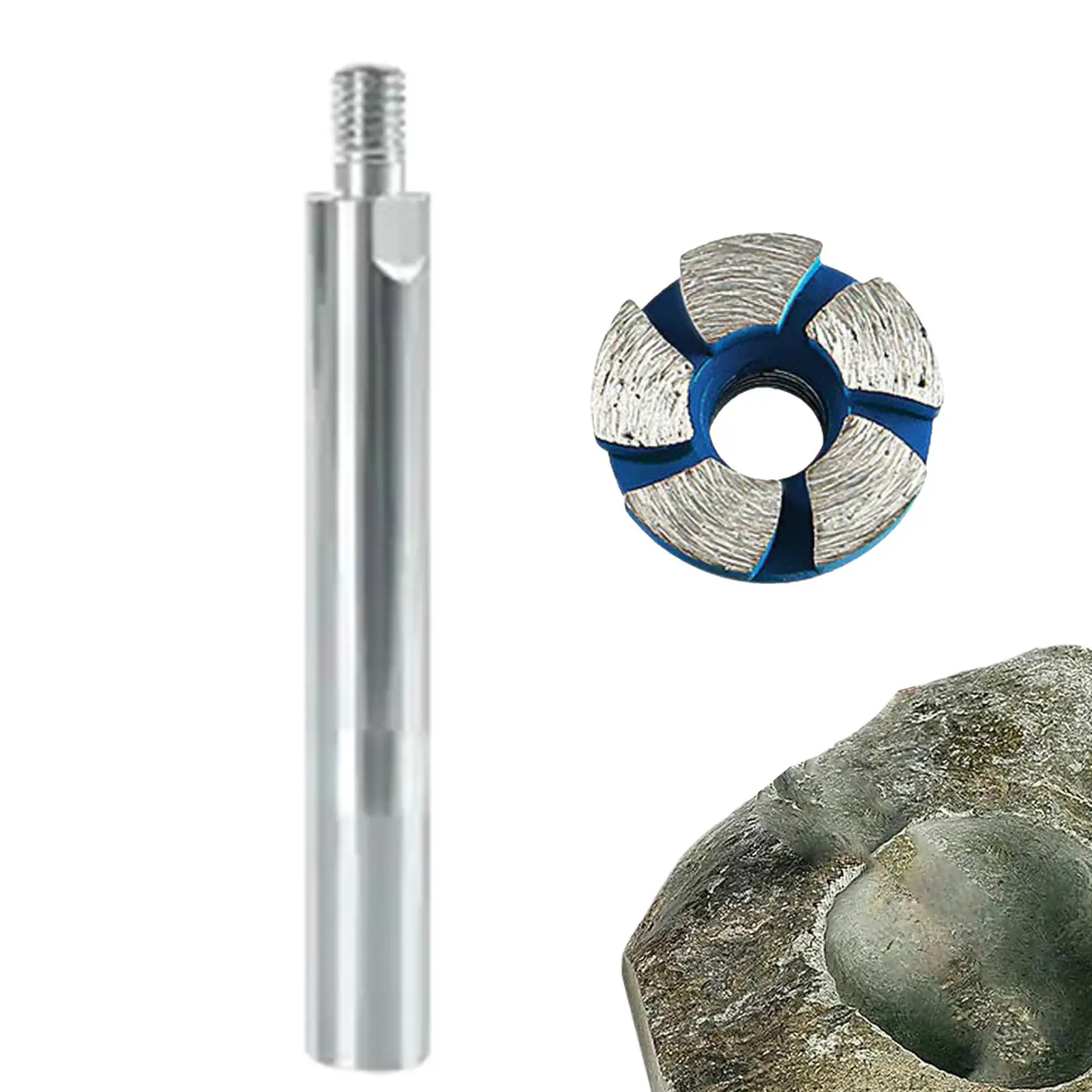 عجلات كأس طحن الخرسانة 2.5 سنتيمتر/0.98in طاحونة الخرسانة الرملي كوب أداة السلطة بت مرفق للجرانيت الصخور Thinset #1