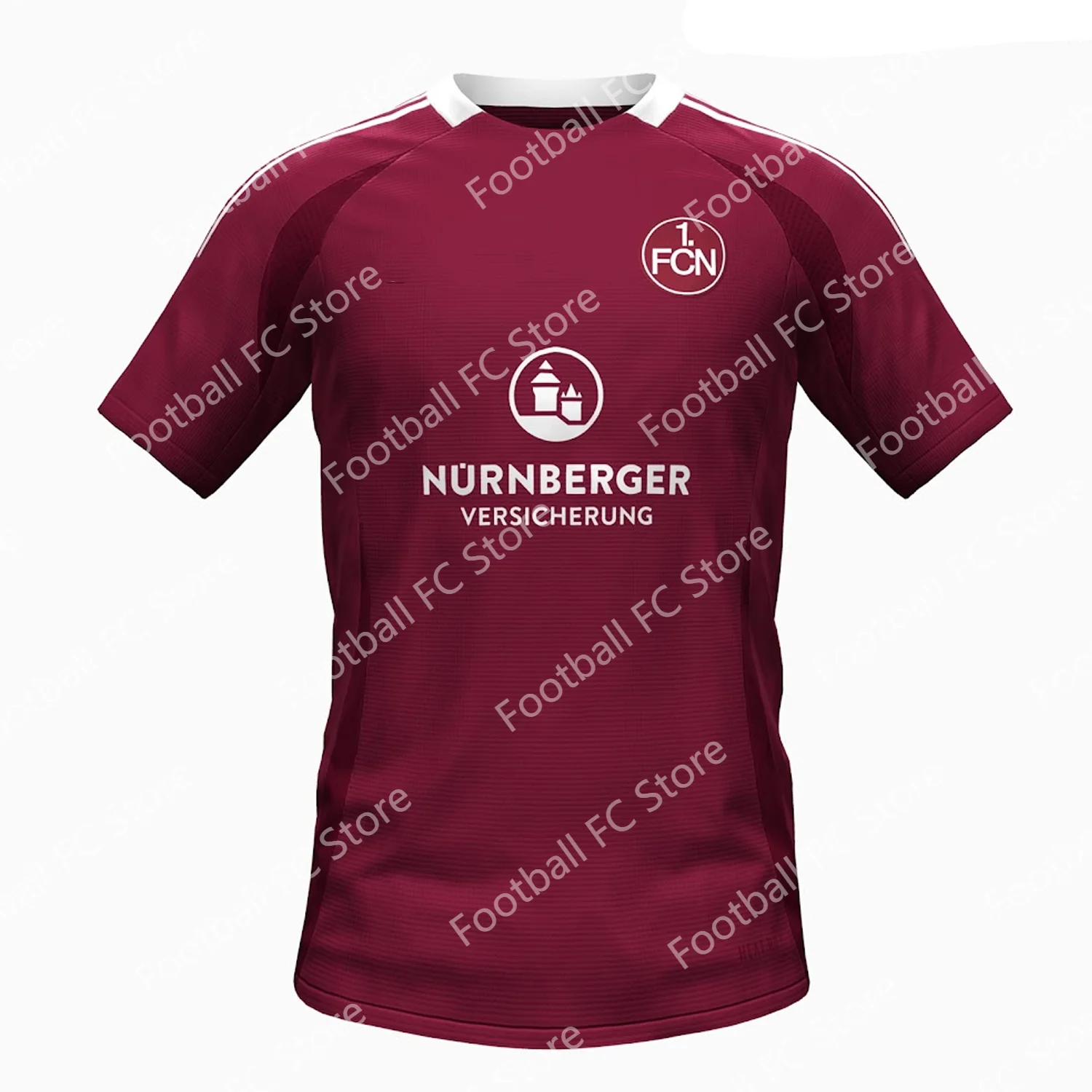 2024 neue Sommer Arriavl Nürnberg Sport T-Shirt Home/Away Kit Fußball T-Shirt für Erwachsene/Kinder