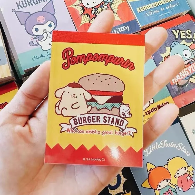 سانريو كيروبي ميلودي كيتي هانجيودون مذكرة الوسادة ملاحظات لاصقة القرطاسية التسمية المفكرة مخطط ملصق آخر اللوازم المدرسية