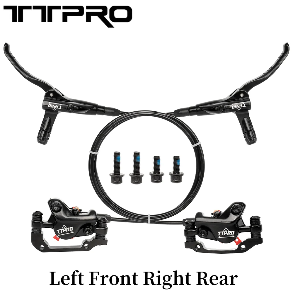 

TTPRO MT200 Brake MTB Mountain Bike Hydraulic Disc Brake Bicycle E-bike Brake Left Front Right Rear Brake