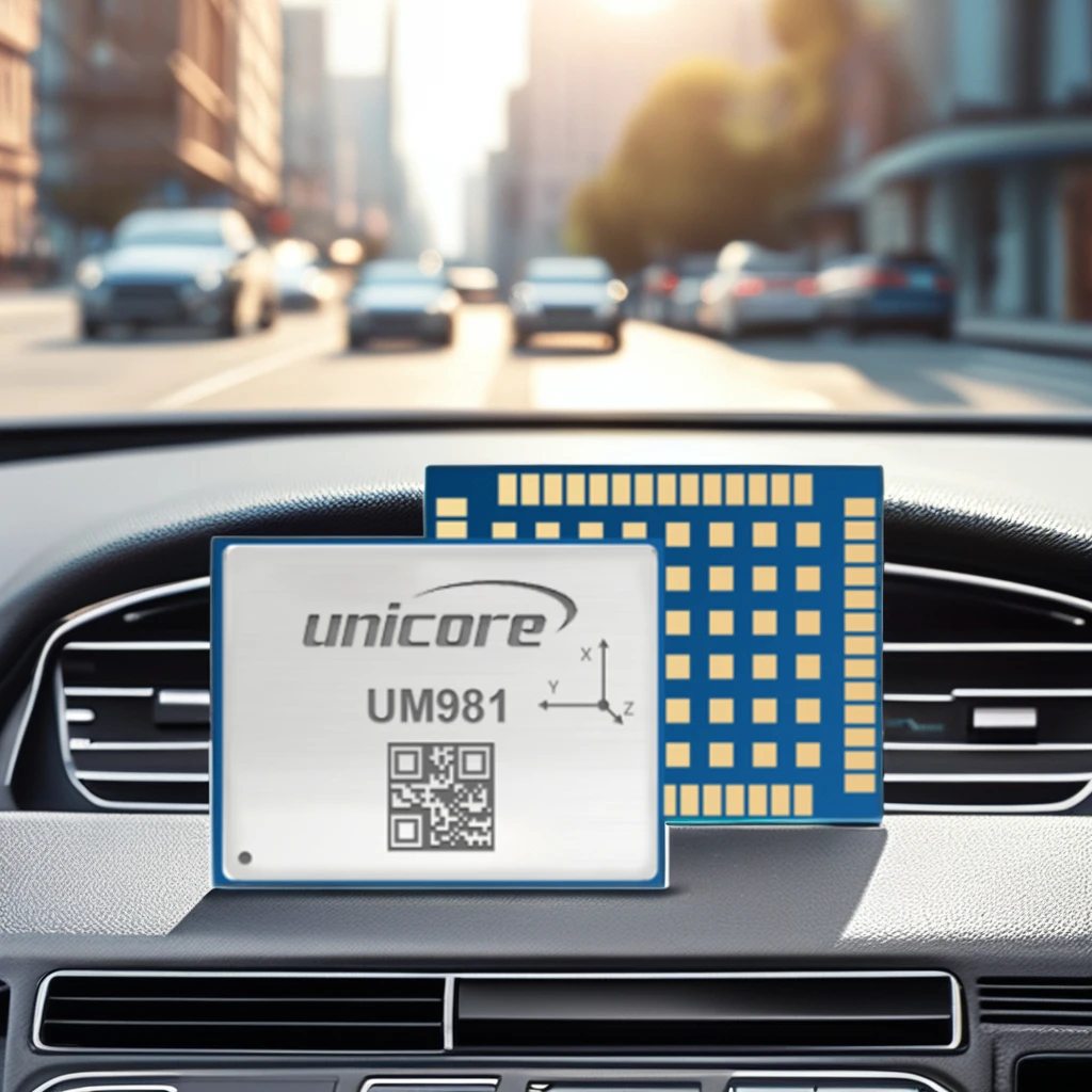 Módulo personalizado do Unicore GNSS RTK, elevada precisão, tipo UM981