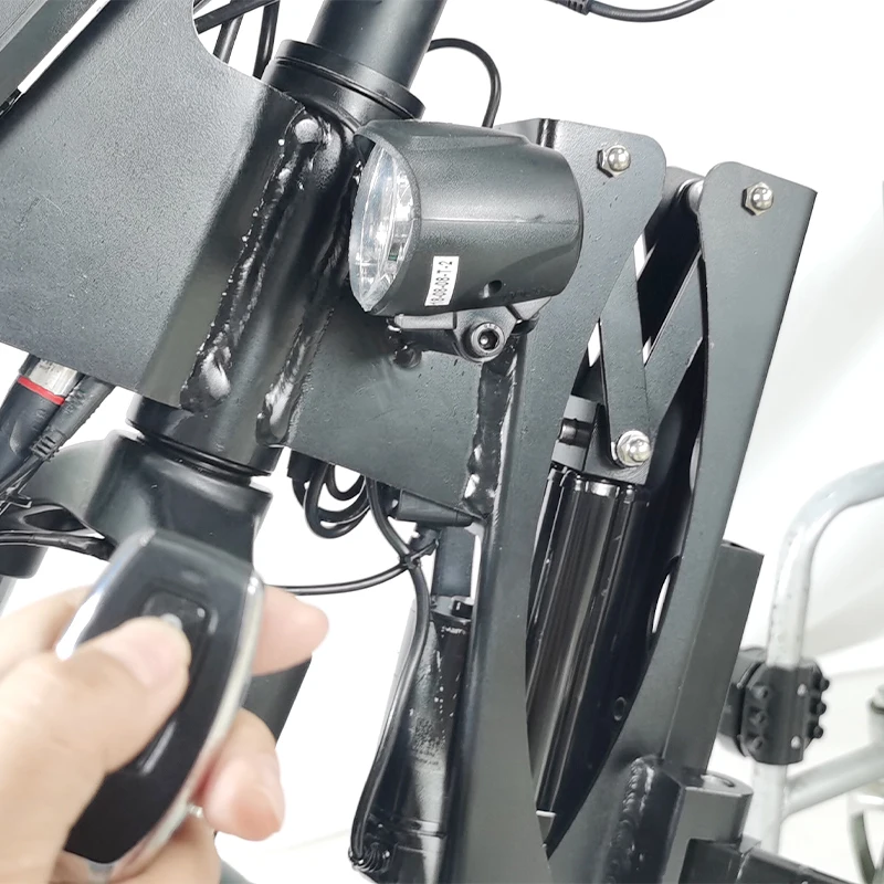 20inch Fat Electric Motor Wheelchair Conversion Kit 48v 1200w Handcycle Motor Attachment Portable Handbike With 48v 13Ah Battery