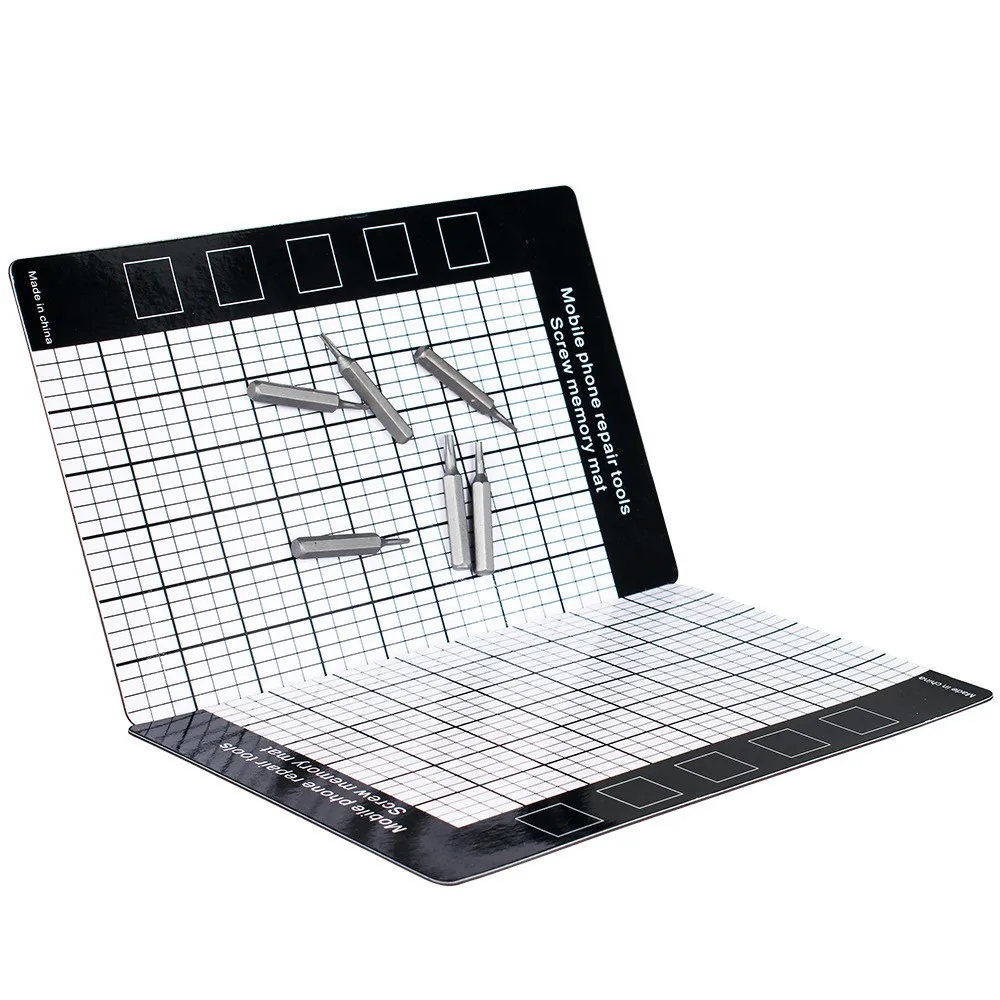 Magnetic Mat Screw Mat Memory Chart Work Pad Mobile Phone Repair Tools Placemat Magnetic Tool Cushion 145X90mm