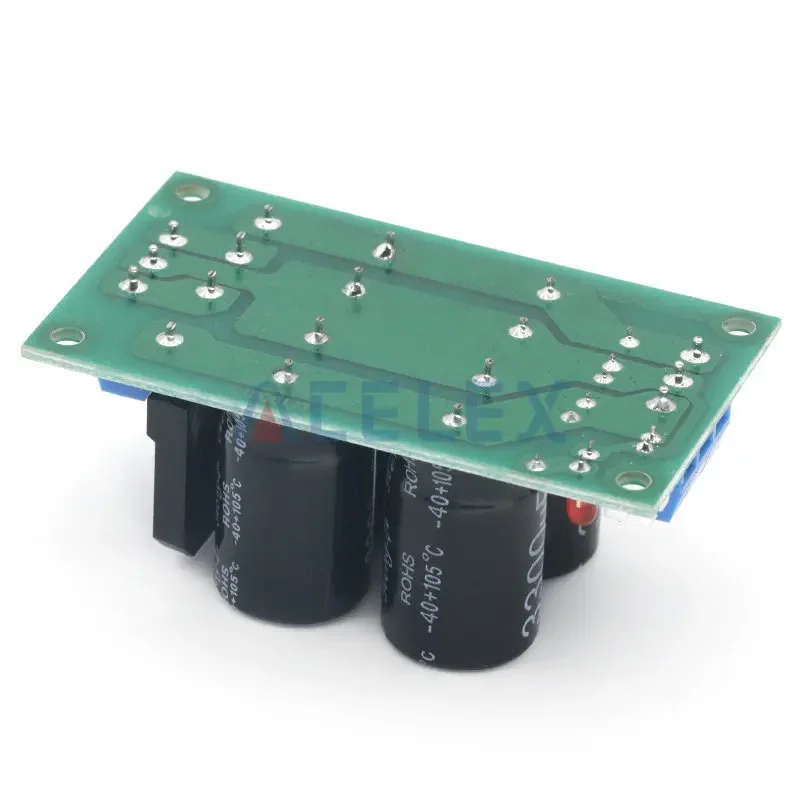 PW28 Dual Power Filter Power Amplifier Board Rectifier High Current 25A Flat Bridge Unregulated Power Supply Board DIY