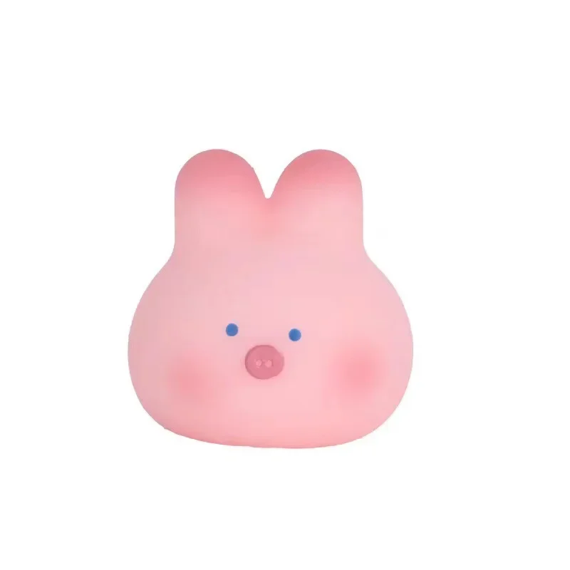 Creative Stress Relief Toy Cherry Blossom Pig Kawaii Stress Relieving Rabbit Hobby Collectibles Brithday Gifts for Friends