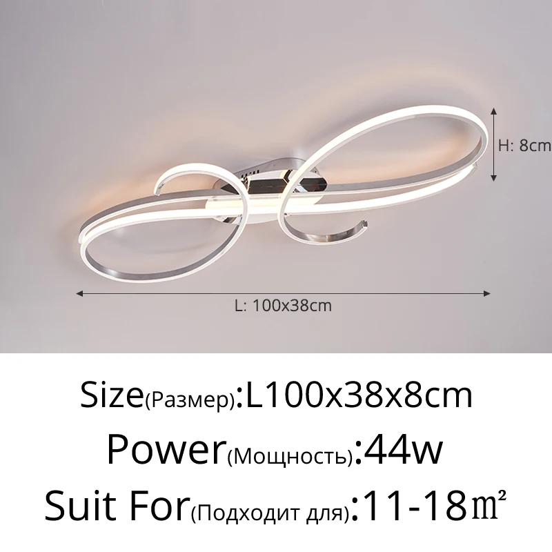 Luxe sfeervolle woonkamer slaapkamer plafondlamp moderne eenvoudige high-end LED eetzaal plafondlampen creatieve huisverlichting