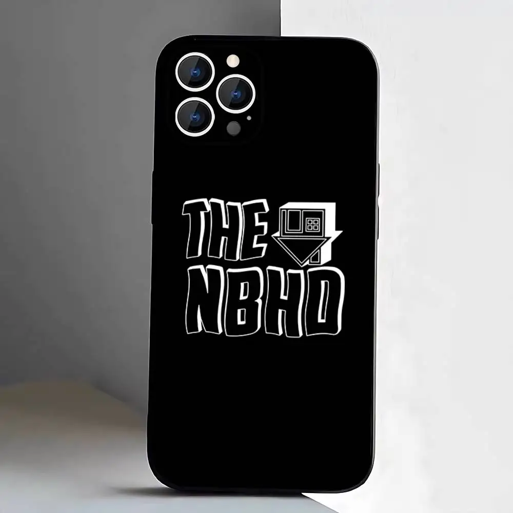 Band The N-Neighbourhood Phone Case For iPhone 17,16,15,14,13,12,Pro,Max,Plus,E,SE4,Air,Mini Black Soft Box