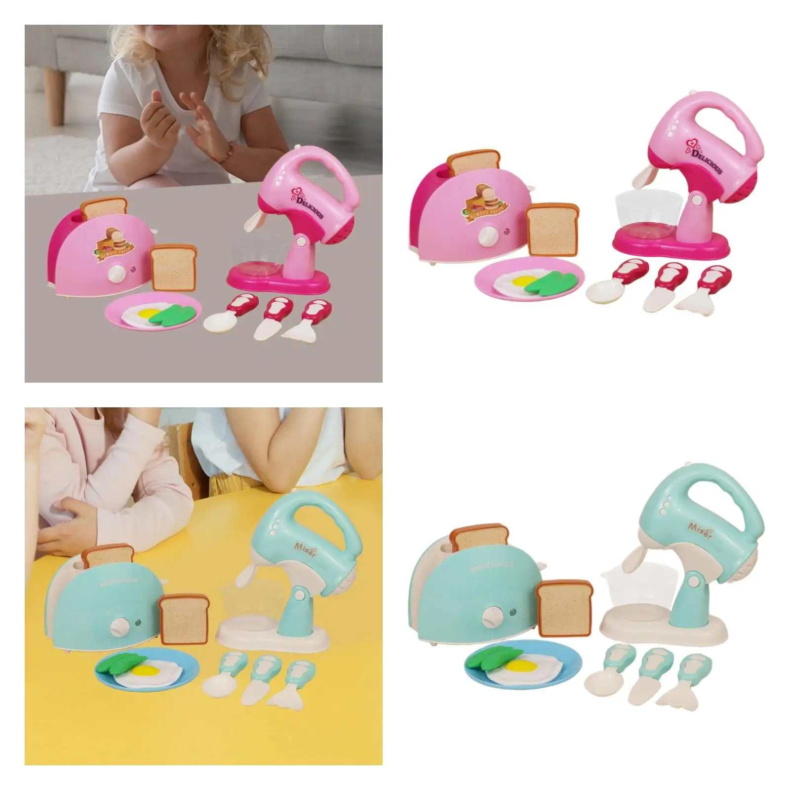 Kitchen Toy Educational Kitchen Toy Mini Appliance Toy Bread Maker Toy for Children Kids Girls Boys Preschool Ages 3 4 5 6 7 8