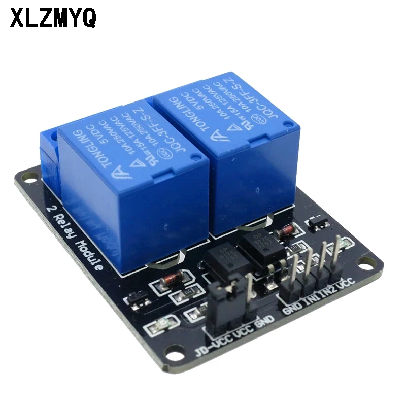 10PCS 5V 12V 24V Relay Module 2 Channel Relays Low Level Triggered 2-Way 2CH Relay Board With Optocoupler Expansion For Arduino