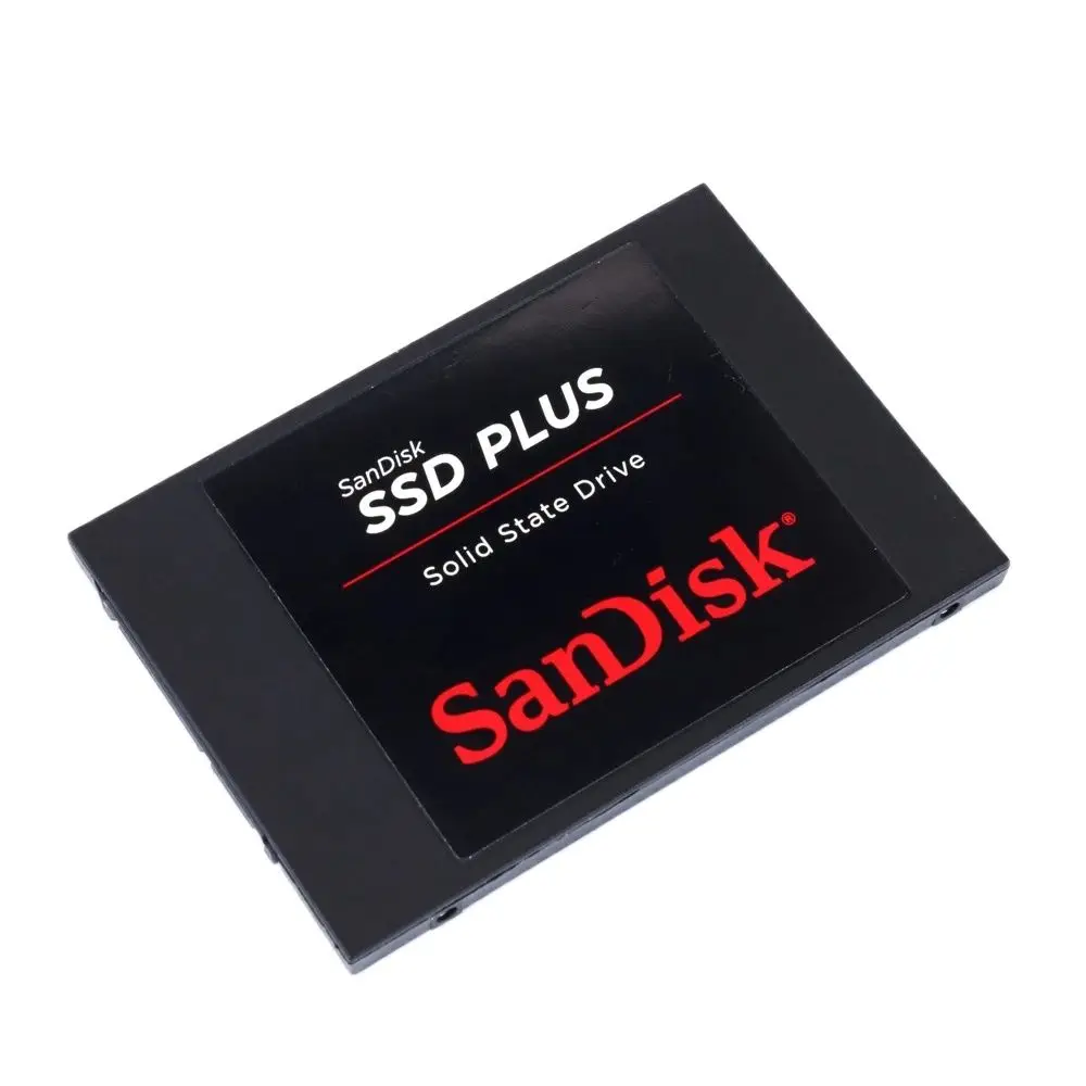 Sandisk SSD Plus 480GB 240GB 1TB 2TB SATA III 2.5 "كمبيوتر محمول دفتر قرص الحالة الصلبة HDD قرص القرص الصلب الداخلي الحالة الصلبة الكمبيوتر