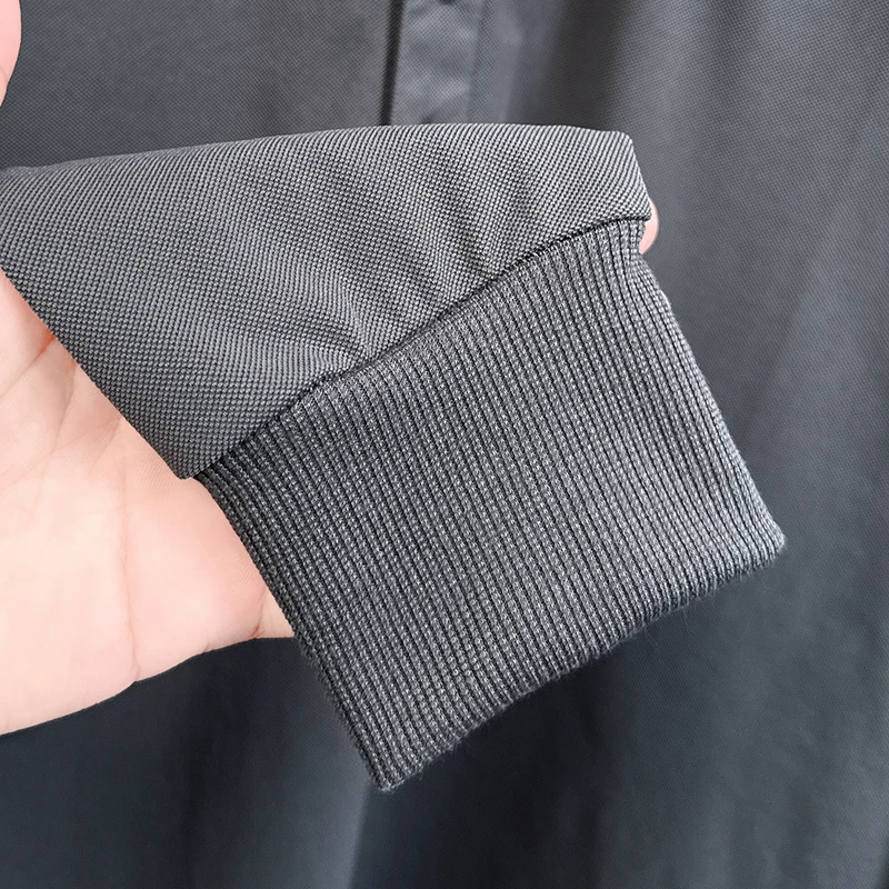 Exquisites, hochwertiges Herren-Poloshirt mit Print, Herbst, Langarm, Kontrastfarben, hautfreundlich, T-Shirt, für den Alltag, Freizeitkleidung für Herren – Detail 13