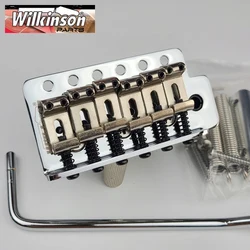 Wilkinson Vintage Type ST Electric Guitar Tremolo System Bridge Chrome Silver for ST Guitar WOV01