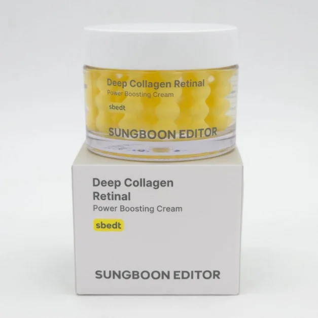 50ml Sbedt Korean Brand Face Moisturizer Sungboon Editor Deep Collagen Retinal Power Boosting Nourish Firm Repair Capsule Cream