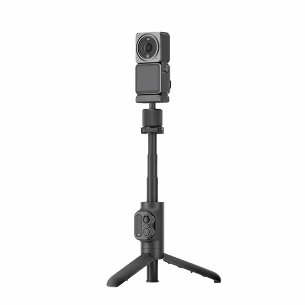 2025 الأصلي العمل 2 BT الذكية التحكم عن بعد تمديد قضيب المحمولة ترايبود يده Selfie عصا القطب كاميرا رياضية الملحقات